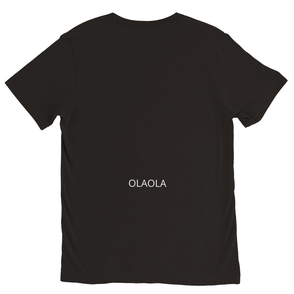 Dö, jävla gubbe OLAOLA Premium unisex v-ringad t-shirt